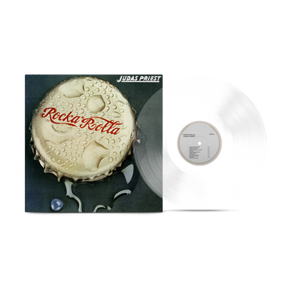 Judas Priest - Rocka Rolla 50th Anniversary Glass Clear Vinyl Record