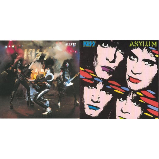 Kiss - Alive & Asylum - CD Bundle
