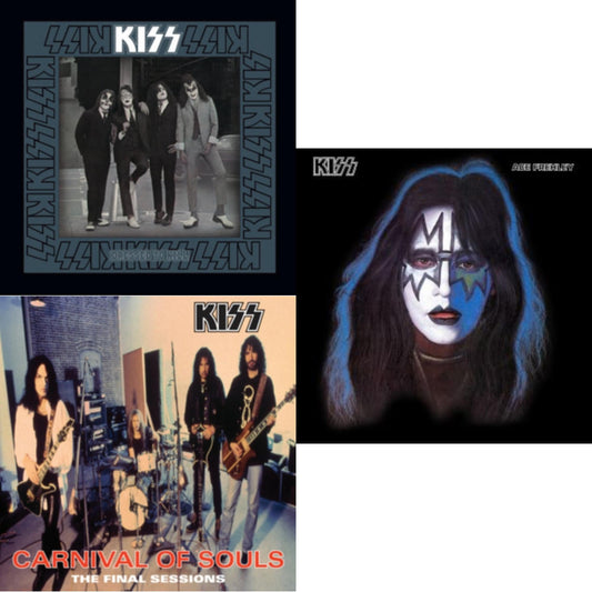 Kiss - Dressed To Kill & Carnival Of Souls & Ace Frehley - LP Vinyl Bundle