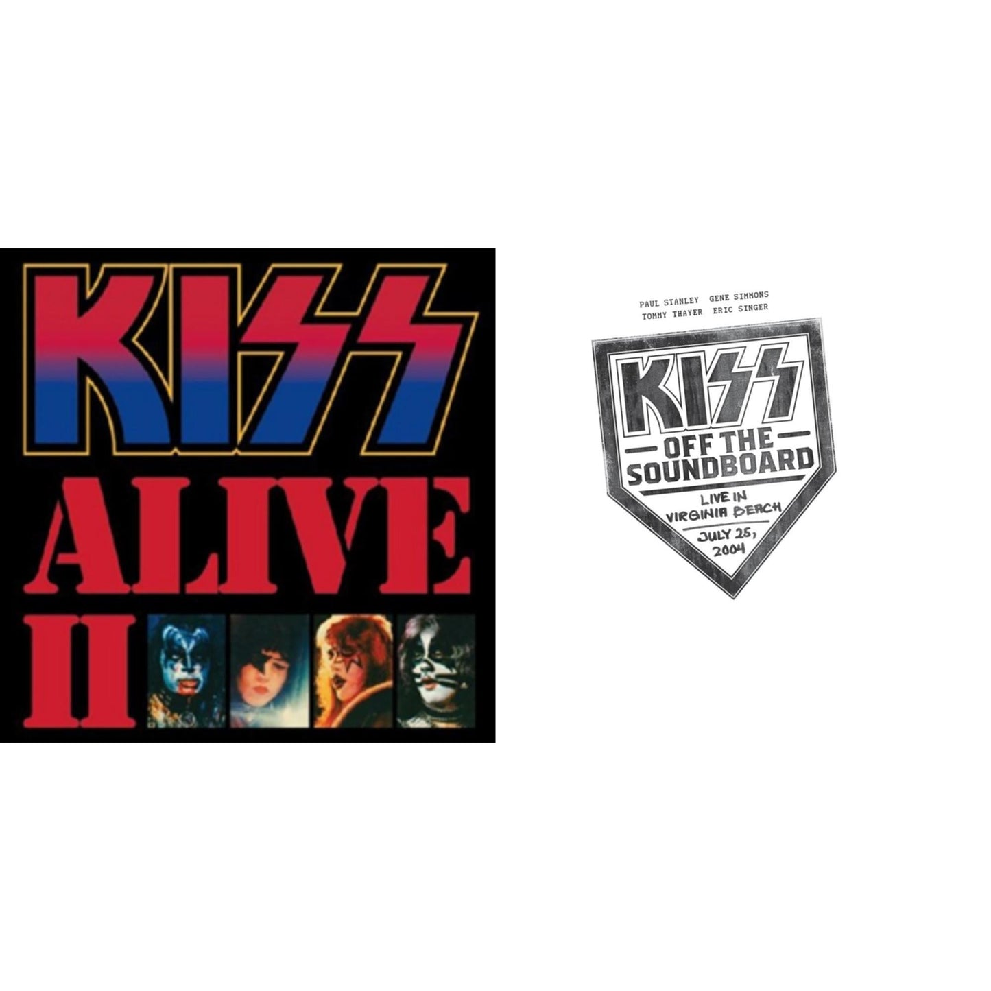 Kiss - Kiss Off The Soundboard: Live In Virginia Beach (3LP) & Alive Ii