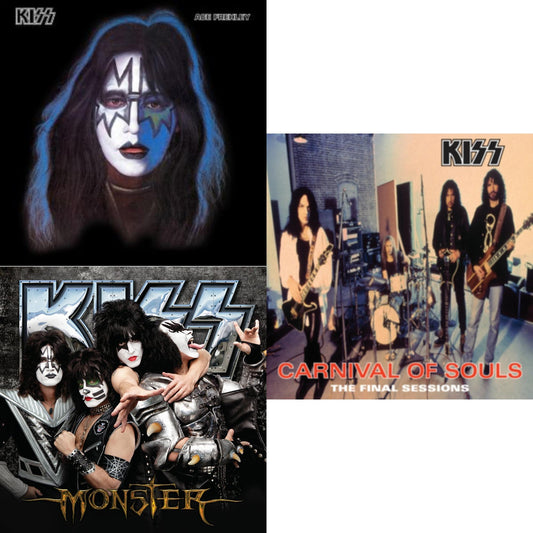 Kiss - Monster & Carnival Of Souls & Ace Frehley - LP Vinyl Bundle