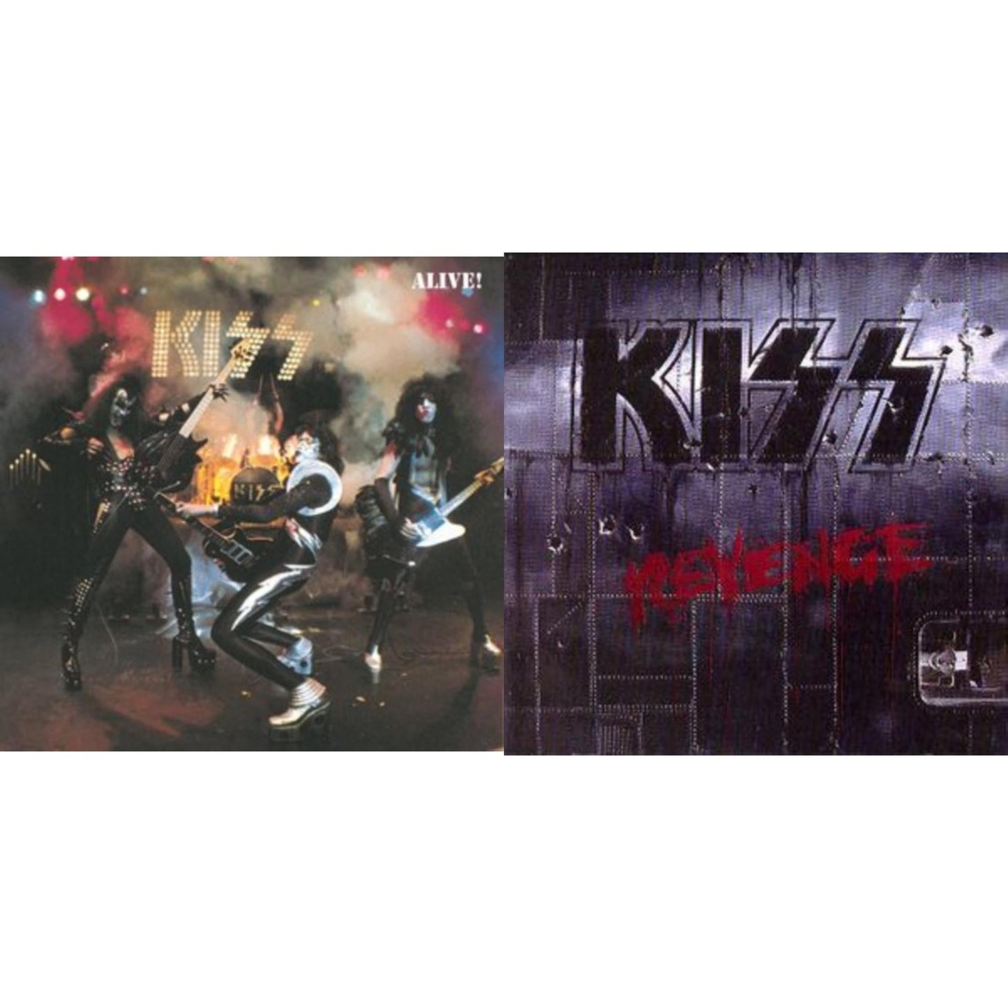 Kiss - Revenge & Alive - CD Bundle