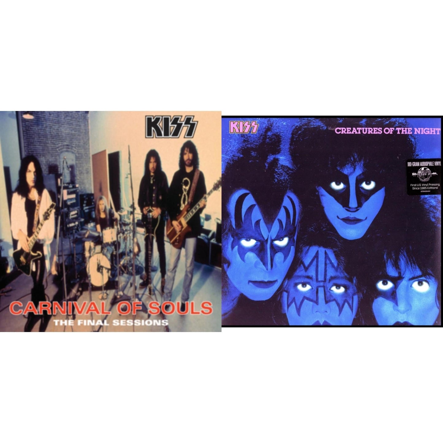 Kiss - Carnival Of Souls & Creatures Of Night - LP Vinyl Bundle