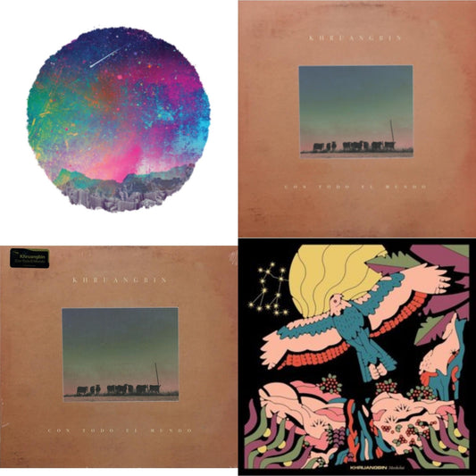 Khruangbin - Universe Smiles Upon You & Con Toto El Mundo & Con Todo El Mundo & Mordechai - LP Vinyl Bundle
