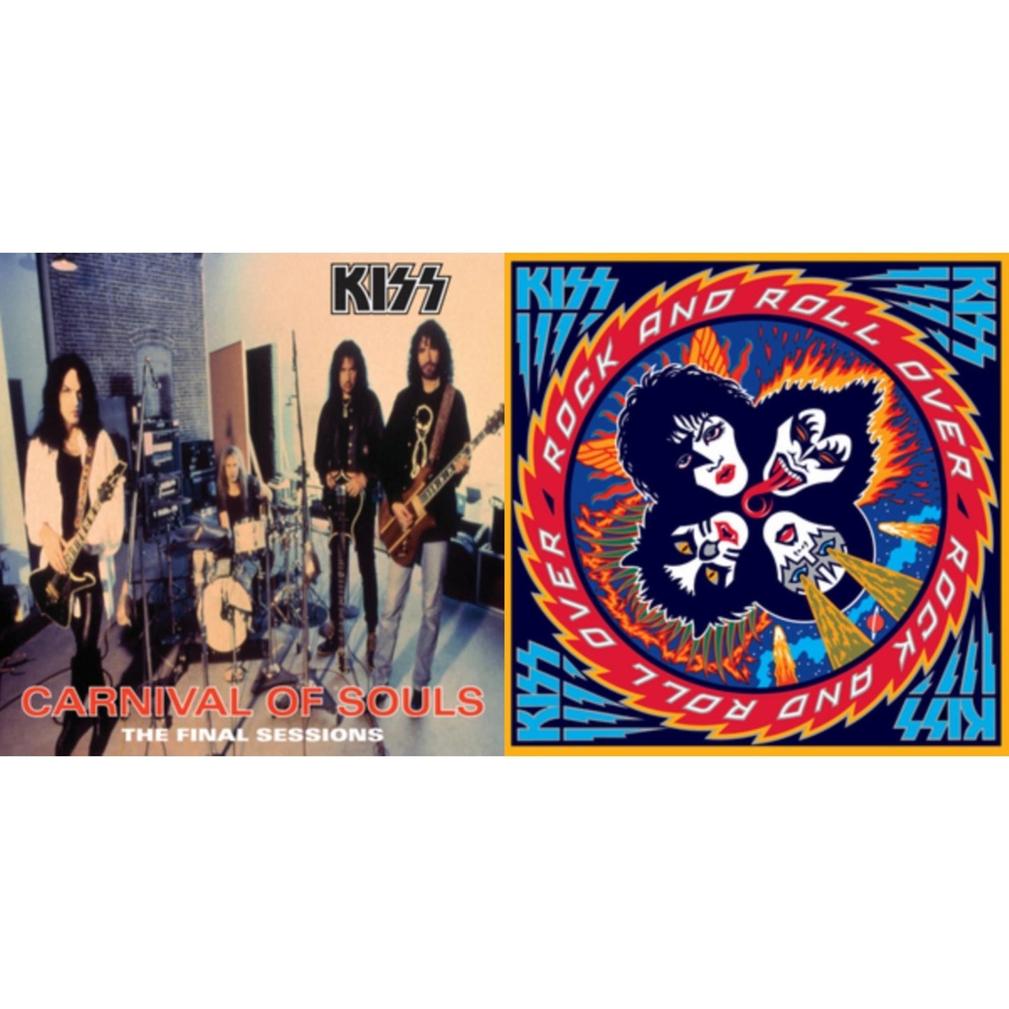 Kiss - Carnival Of Souls & Rock & Roll Over - LP Vinyl Bundle