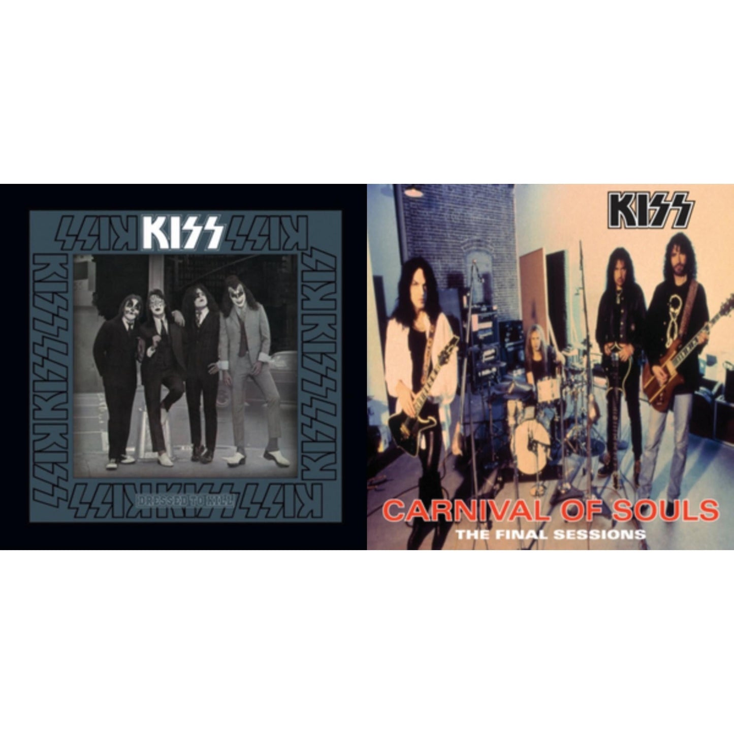 Kiss - Dressed To Kill & Carnival Of Souls - LP Vinyl Bundle