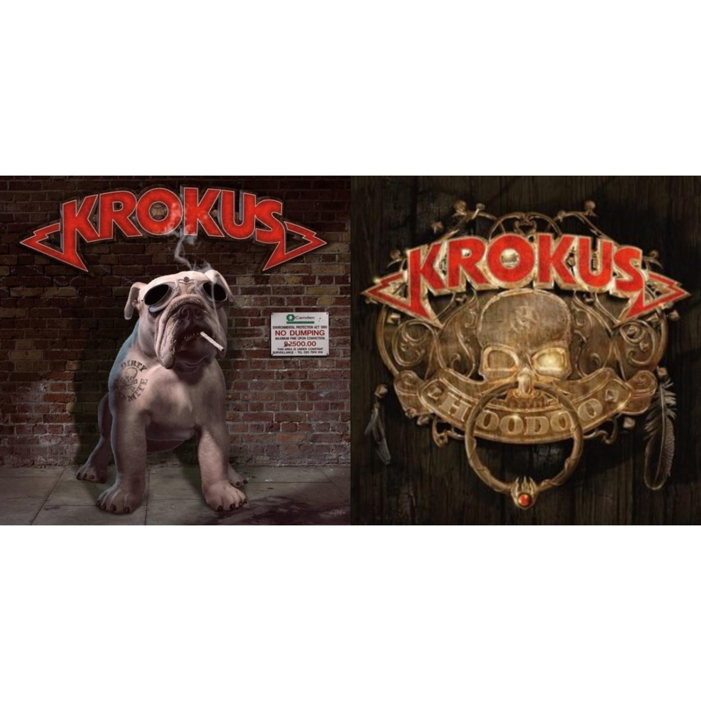 Krokus - Dirty Dynamite (2LP/180G) & Hoodoo (180G)