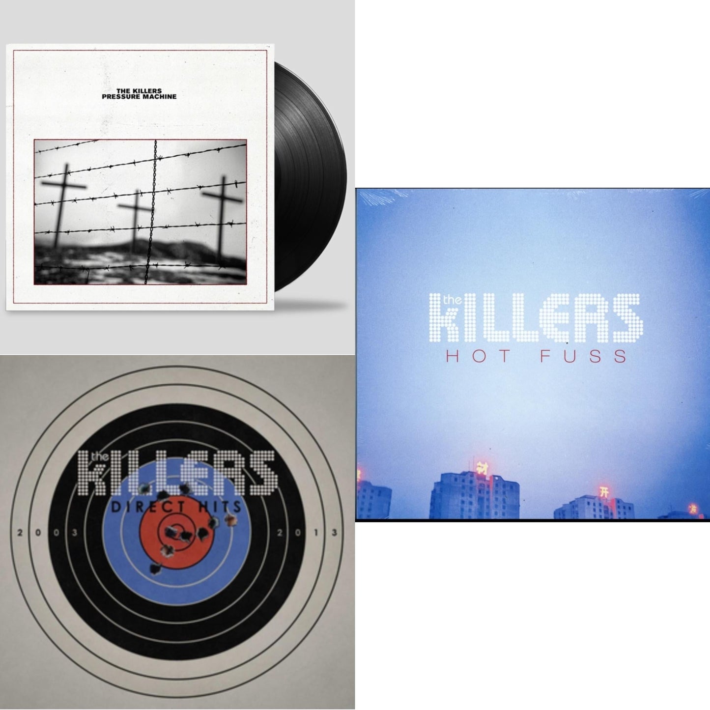 Killers - Pressure Machine & Direct Hits (2LP) & Hot Fuss
