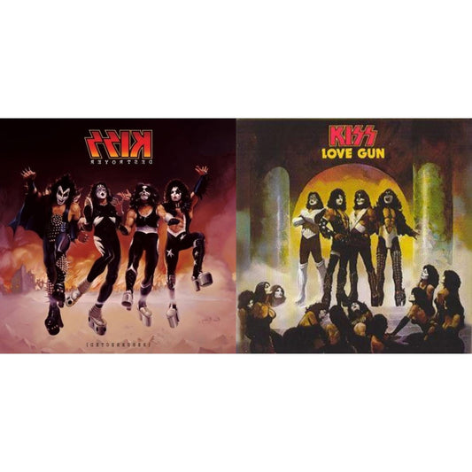 Kiss - Destroyer: Resurrected & Love Gun - CD Bundle