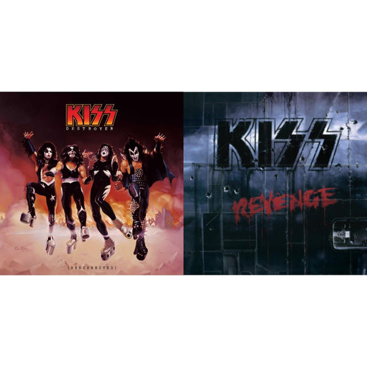 Kiss - Destroyer (Resurrected) (Translucent Orange LP Vinyl) & Revenge