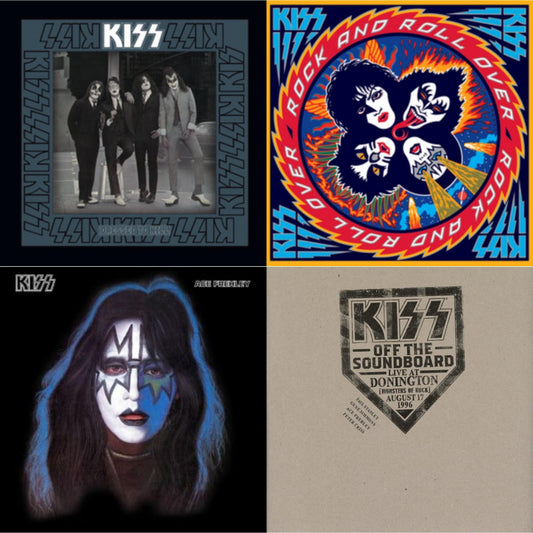 Kiss - Kiss Off The Soundboard: Donington 1996 (Live) (3LP) & Dressed To Kill & Rock & Roll Over & Ace Frehley