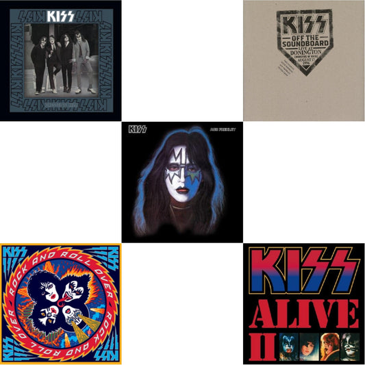 Kiss - Kiss Off The Soundboard: Donington 1996 (Live) (3LP) & Dressed To Kill & Rock & Roll Over & Alive Ii & Ace Frehley