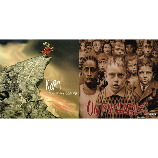 Korn - Untouchables (X) (2LP/140G) & Follow The Leader (Pa) (2 LP/140G)