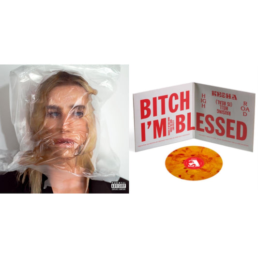 Kesha - High Road (X) (2LP/140G/Orange & Red Tie Dye Vinyl) & Gag Order (Bone Colored LP Vinyl)