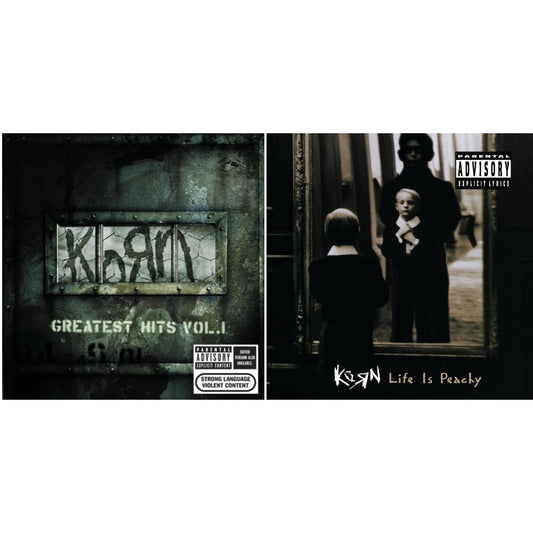 Korn - Greatest Hits Vol.1 & Life Is Peachy - CD Bundle