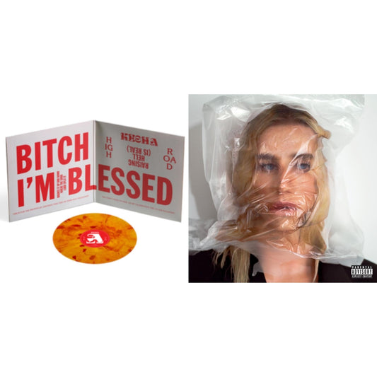 Kesha - High Road (X) (2LP/140G/Orange & Red Tie Dye Vinyl) & Gag Order (Bone Colored LP Vinyl)