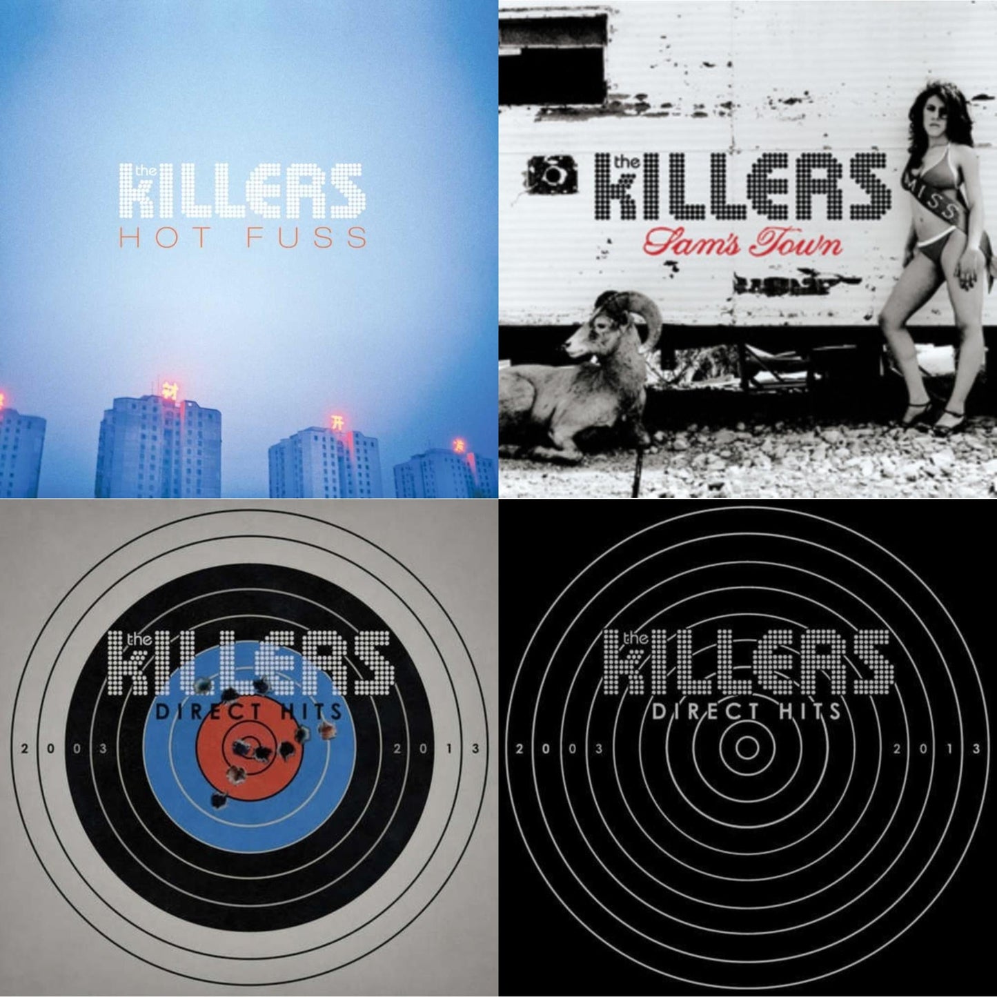 Killers - Hot Fuss & Sam's Town & Direct Hits & Direct Hits - CD Bundle