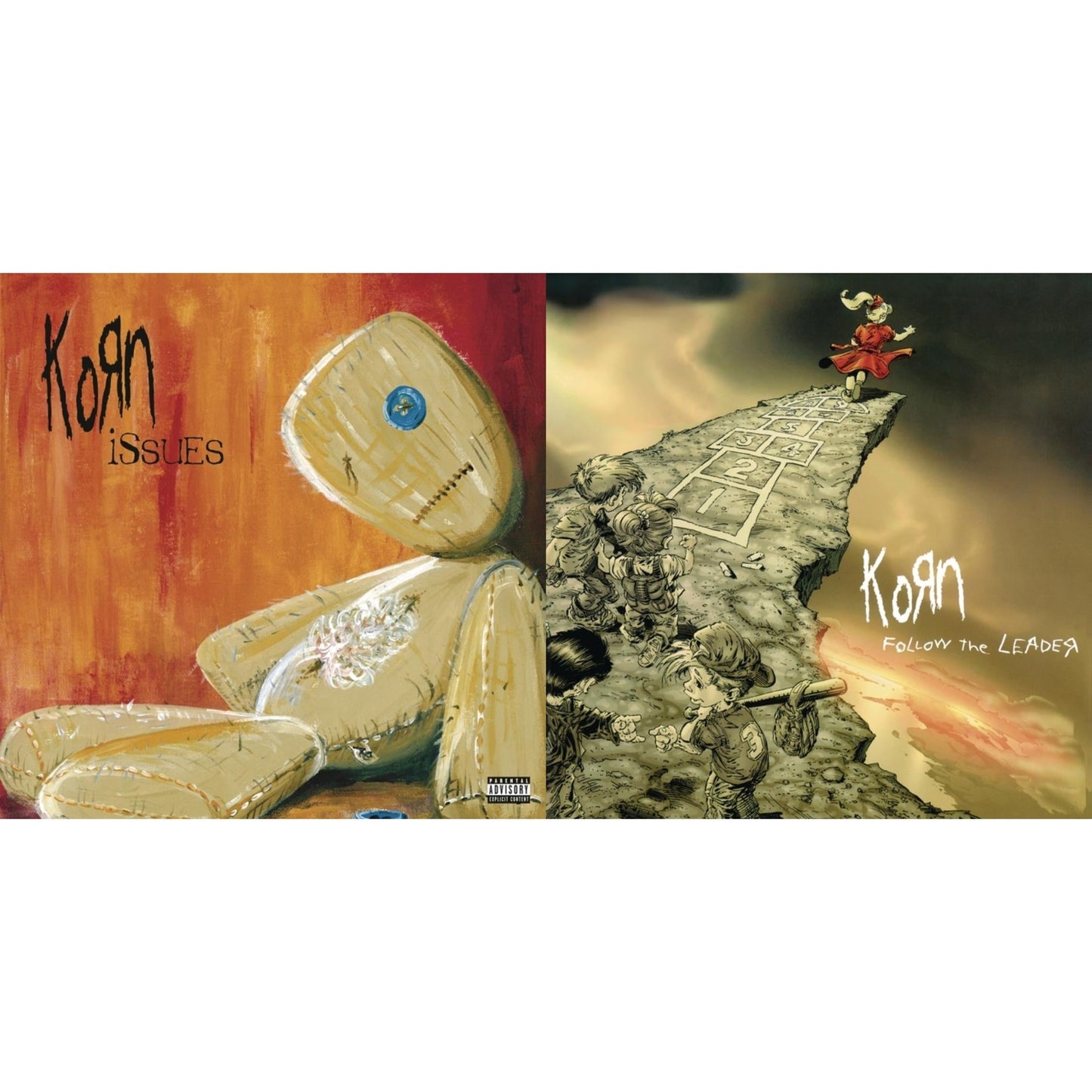 Korn - Issues (X) (2LP/140G) & Follow The Leader (Pa) (2 LP/140G)