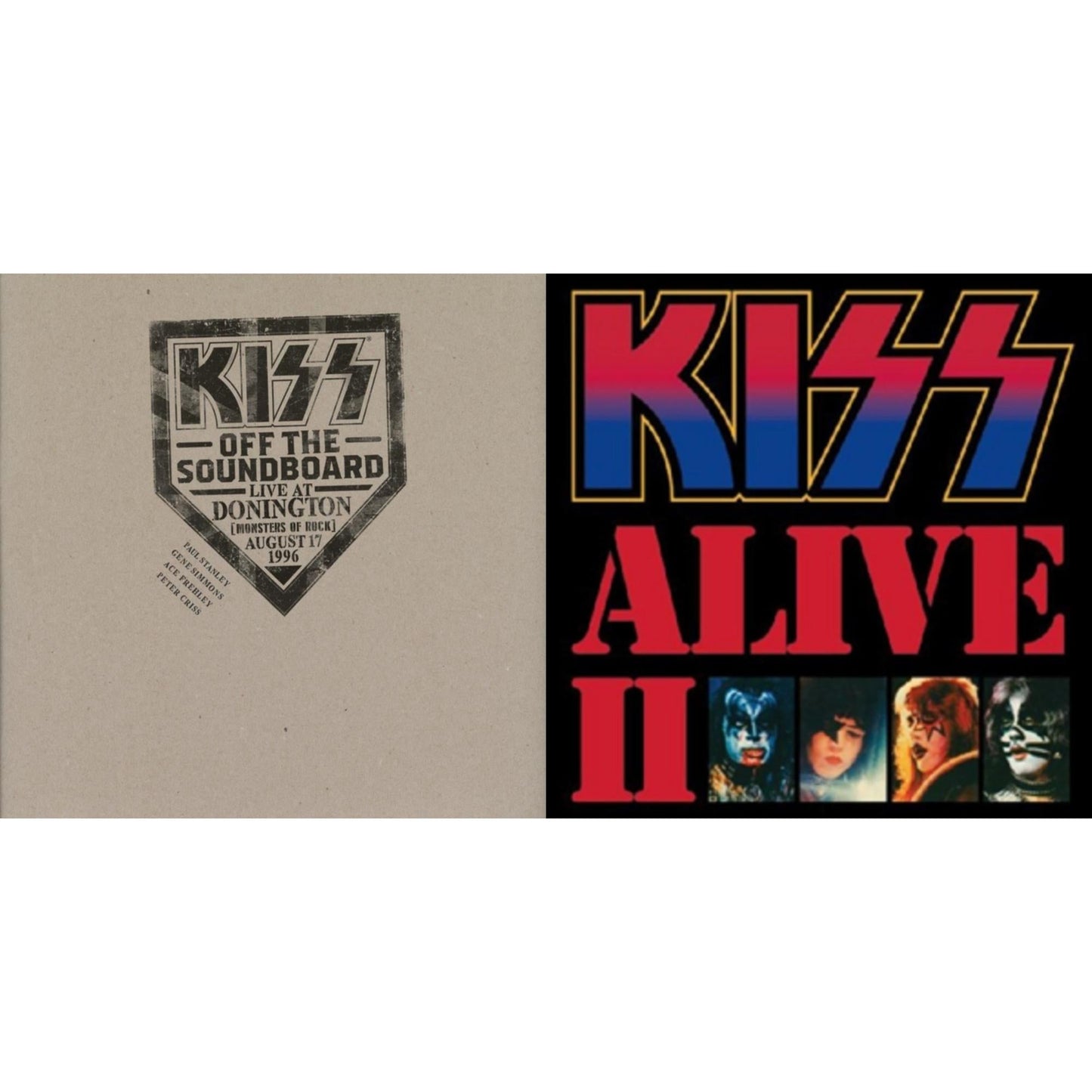 Kiss - Kiss Off The Soundboard: Donington 1996 (Live) (3LP) & Alive Ii