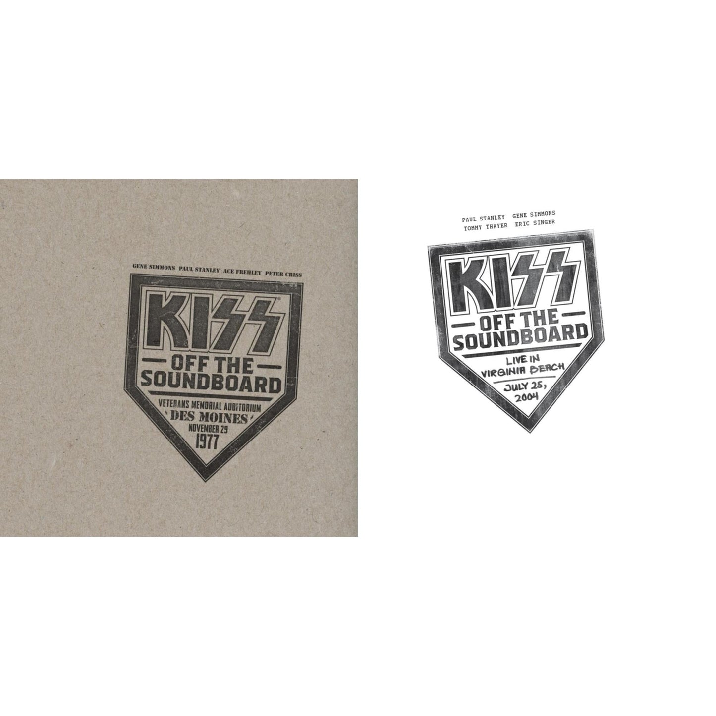 Kiss - Kiss Off The Soundboard: Live In Virginia Beach (3LP) & Kiss Off The Soundboard: Live In Des Moines (2LP)