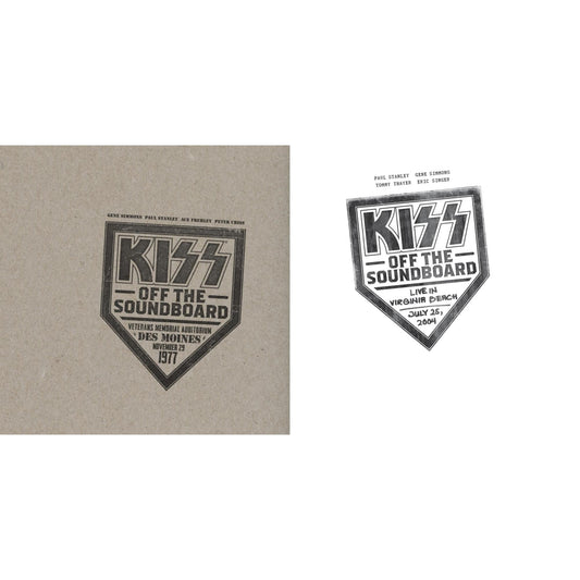 Kiss - Kiss Off The Soundboard: Live In Virginia Beach (3LP) & Kiss Off The Soundboard: Live In Des Moines (2LP)