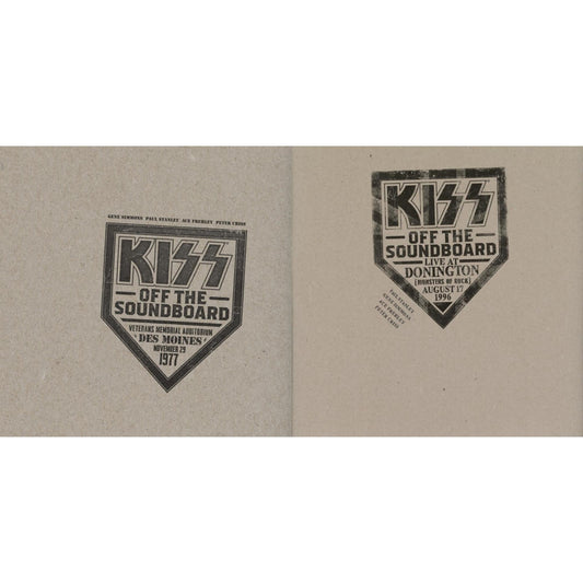 Kiss - Kiss Off The Soundboard: Donington 1996 (Live) (3LP) & Kiss Off The Soundboard: Live In Des Moines (2LP)