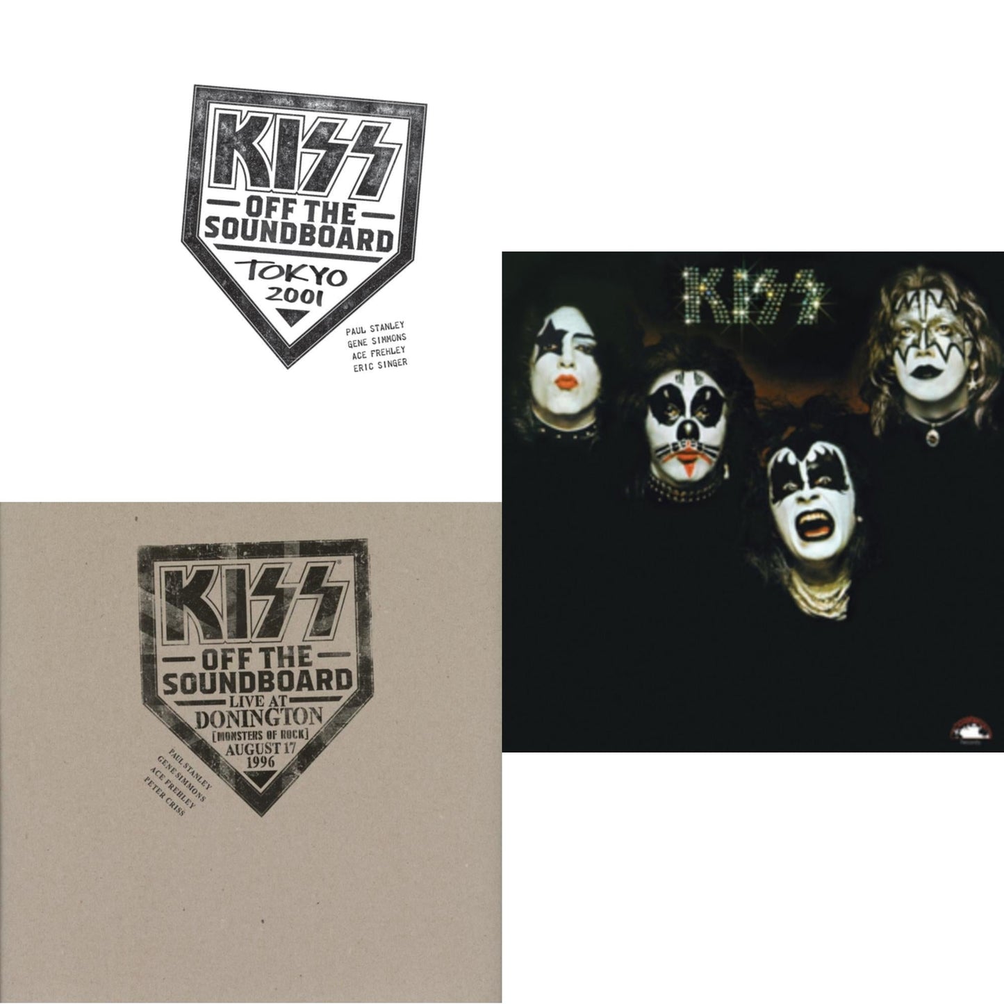 Kiss - Kiss Off The Soundboard: Tokyo 2001 (3LP) & Kiss Off The Soundboard: Donington 1996 (Live) (3LP) & Kiss