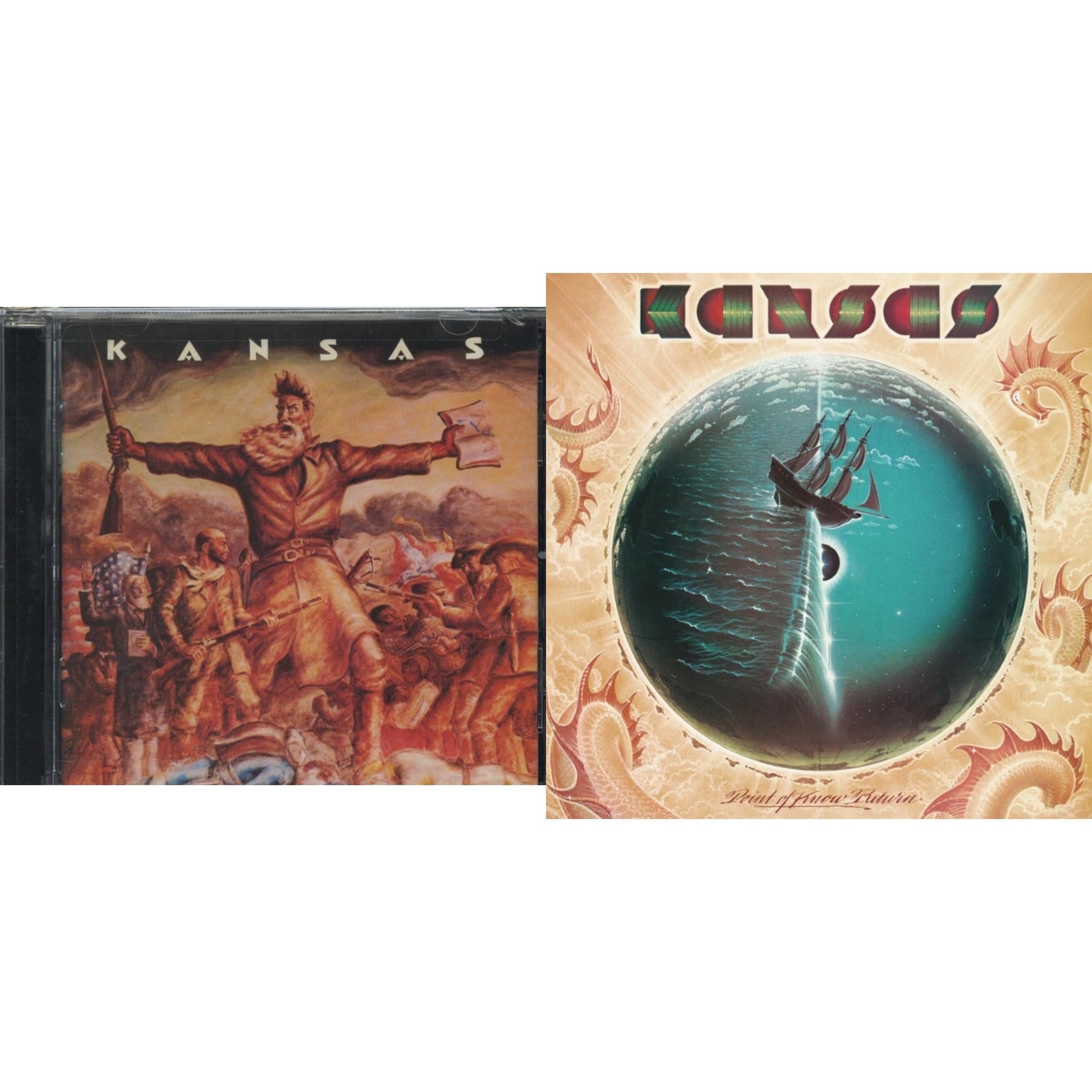 Kansas - Kansas & Point Of Know Return - CD Bundle