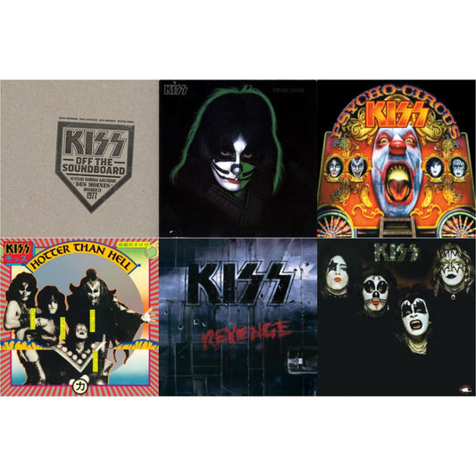 Kiss - Kiss Off The Soundboard: Live In Des Moines (2LP) & Kiss & Revenge & Hotter Than Hell & Psycho Circus & Peter Criss