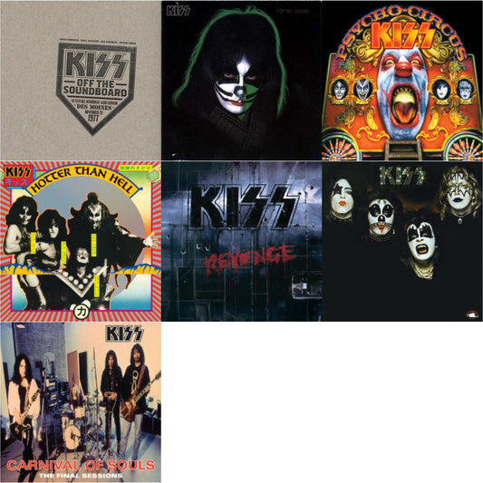 Kiss - Kiss Off The Soundboard: Live In Des Moines (2LP) & Kiss & Revenge & Hotter Than Hell & Psycho Circus & Carnival Of Souls & Peter Criss