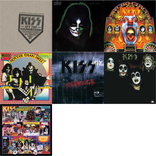 Kiss - Kiss Off The Soundboard: Live In Des Moines (2LP) & Kiss & Revenge & Hotter Than Hell & Psycho Circus & Unmasked & Peter Criss