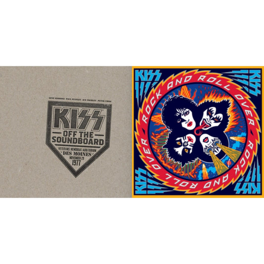 Kiss - Kiss Off The Soundboard: Live In Des Moines (2LP) & Rock & Roll Over
