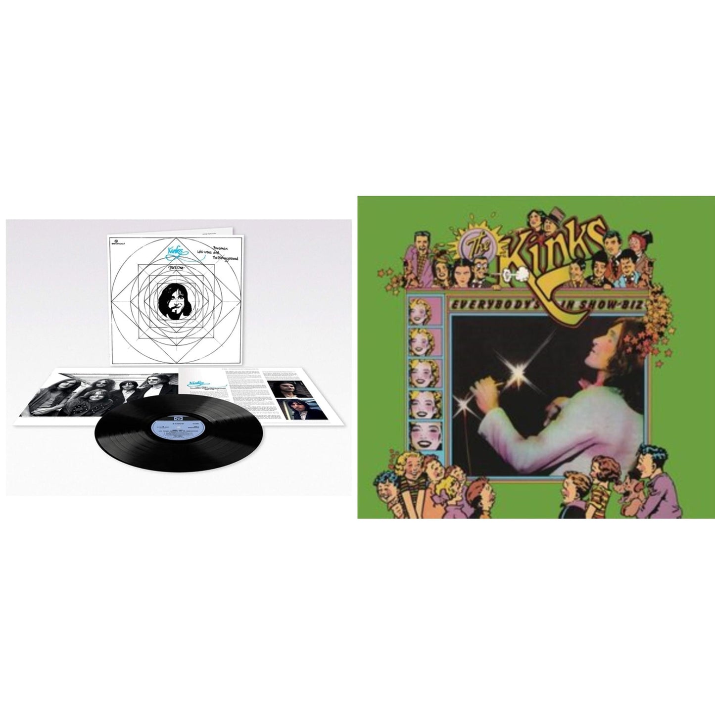 Kinks - Lola Versus Powerman & The Moneygoround: Pt. 1 (180G/Remastered/Booklet) & Everybody's In Show-Biz (2022 Standalone/2LP)