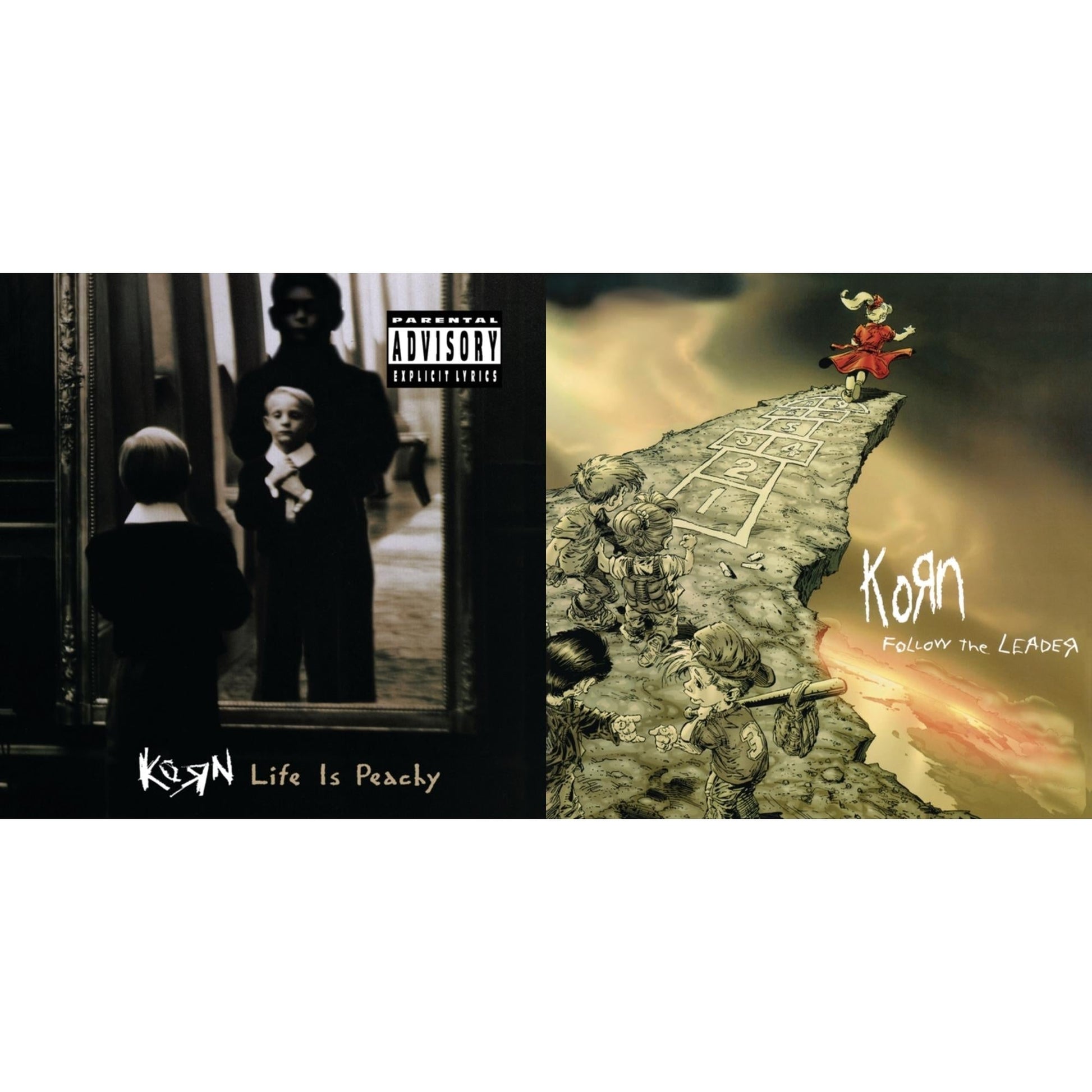 Korn - Life Is Peachy & Follow The Leader - CD Bundle
