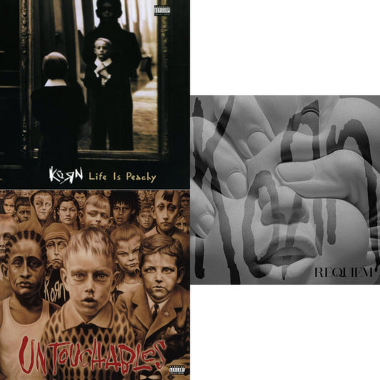 Korn - Untouchables (X) (2LP/140G) & Life Is Peachy (180G) & Requiem