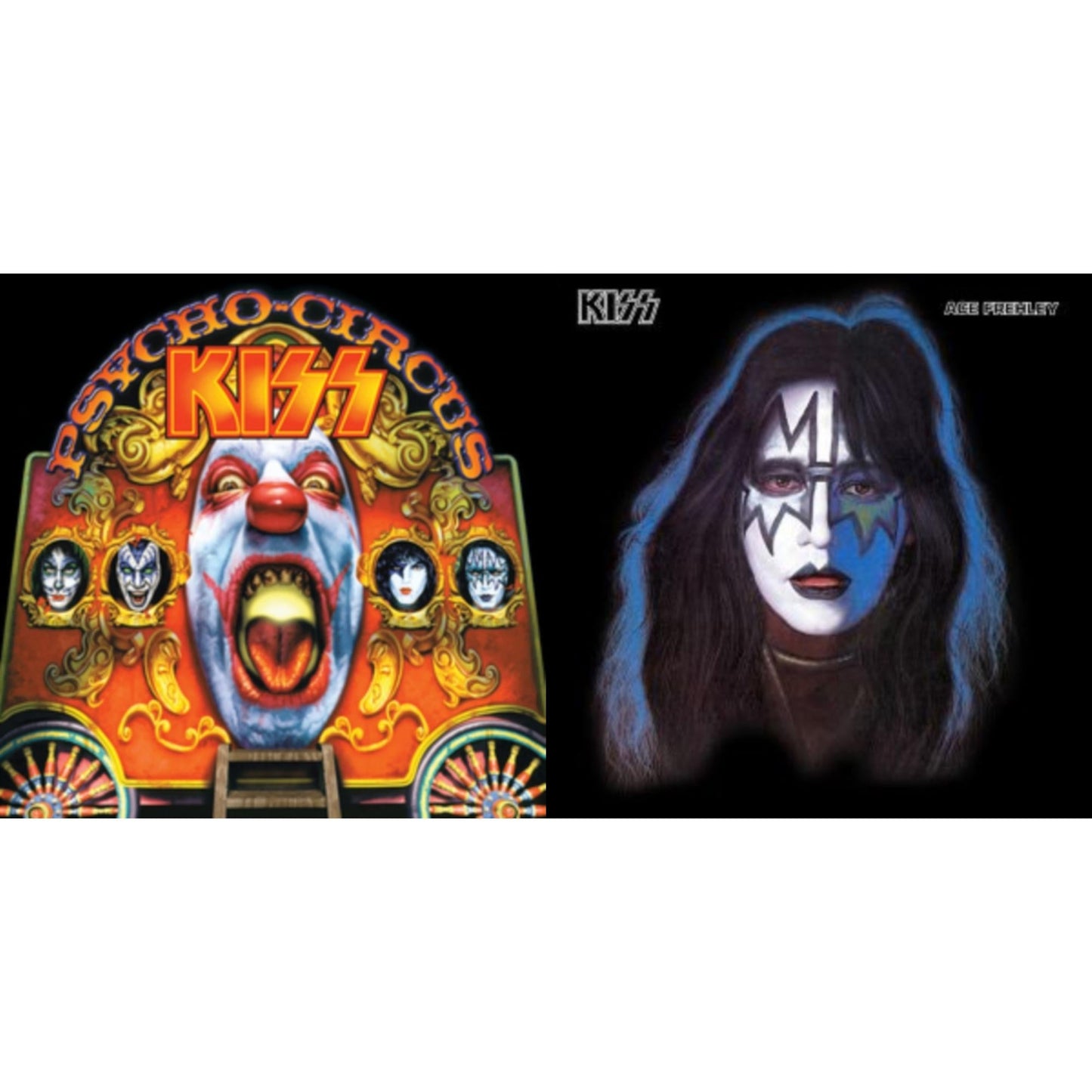 Kiss - Psycho Circus & Ace Frehley - LP Vinyl Bundle