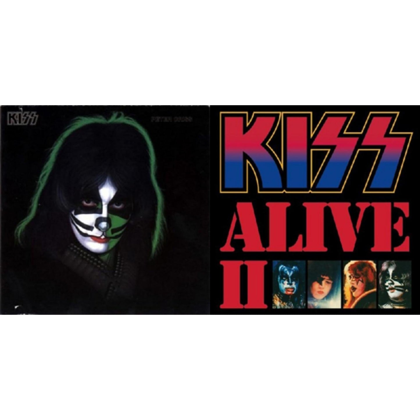 Kiss - Alive Ii & Peter Criss - LP Vinyl Bundle