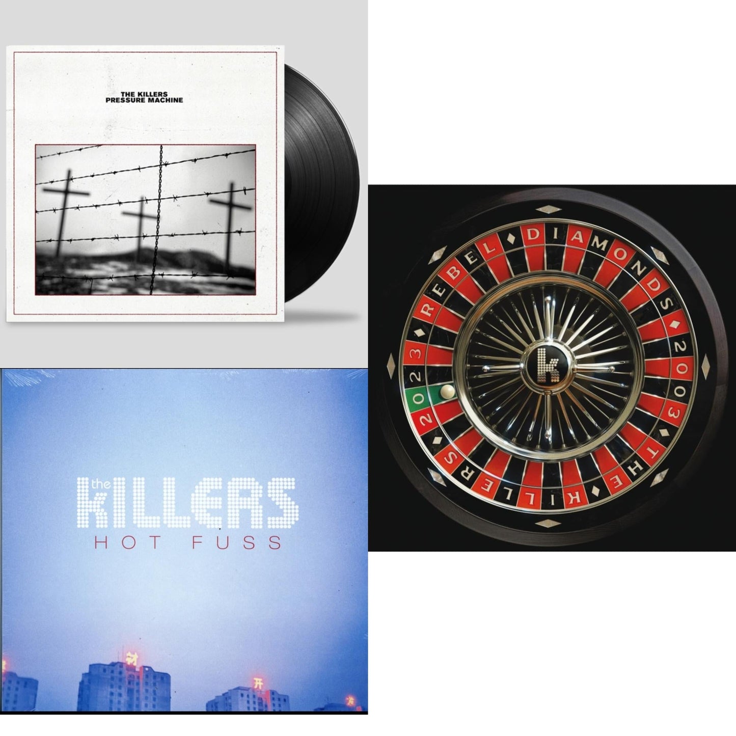 Killers - Pressure Machine & Rebel Diamonds (2LP) & Hot Fuss