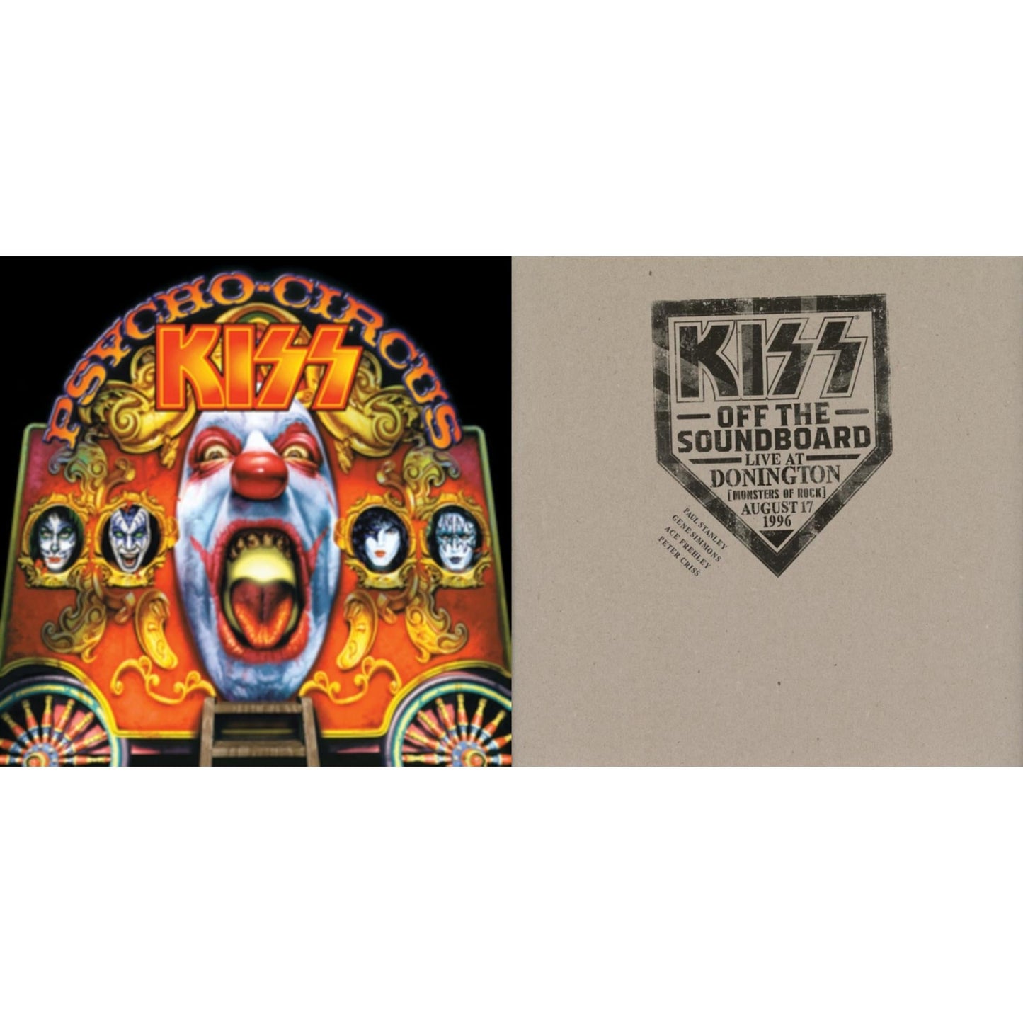 Kiss - Kiss Off The Soundboard: Donington 1996 (Live) (3LP) & Psycho Circus