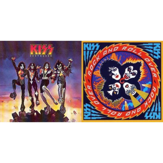 Kiss - Destroyer & Rock & Roll Over - CD Bundle