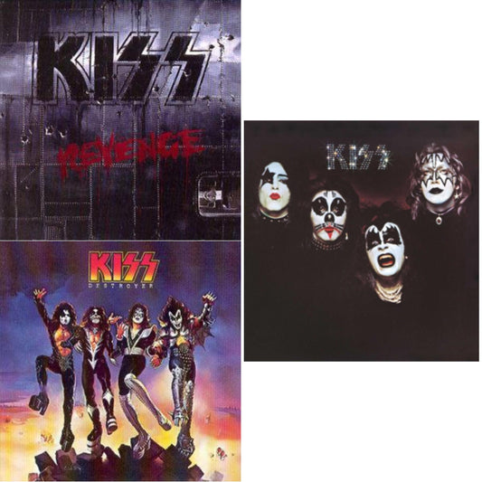 Kiss - Revenge & Kiss & Destroyer - CD Bundle