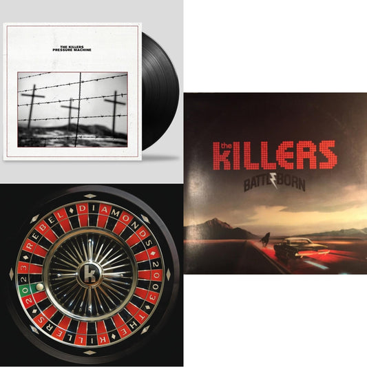 Killers - Pressure Machine & Rebel Diamonds (2LP) & Battle Born