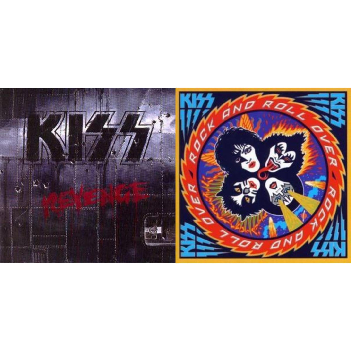 Kiss - Revenge & Rock & Roll Over - CD Bundle