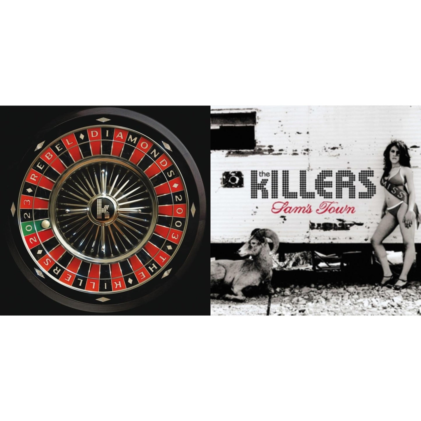 Killers - Rebel Diamonds (2LP) & Sam's Town