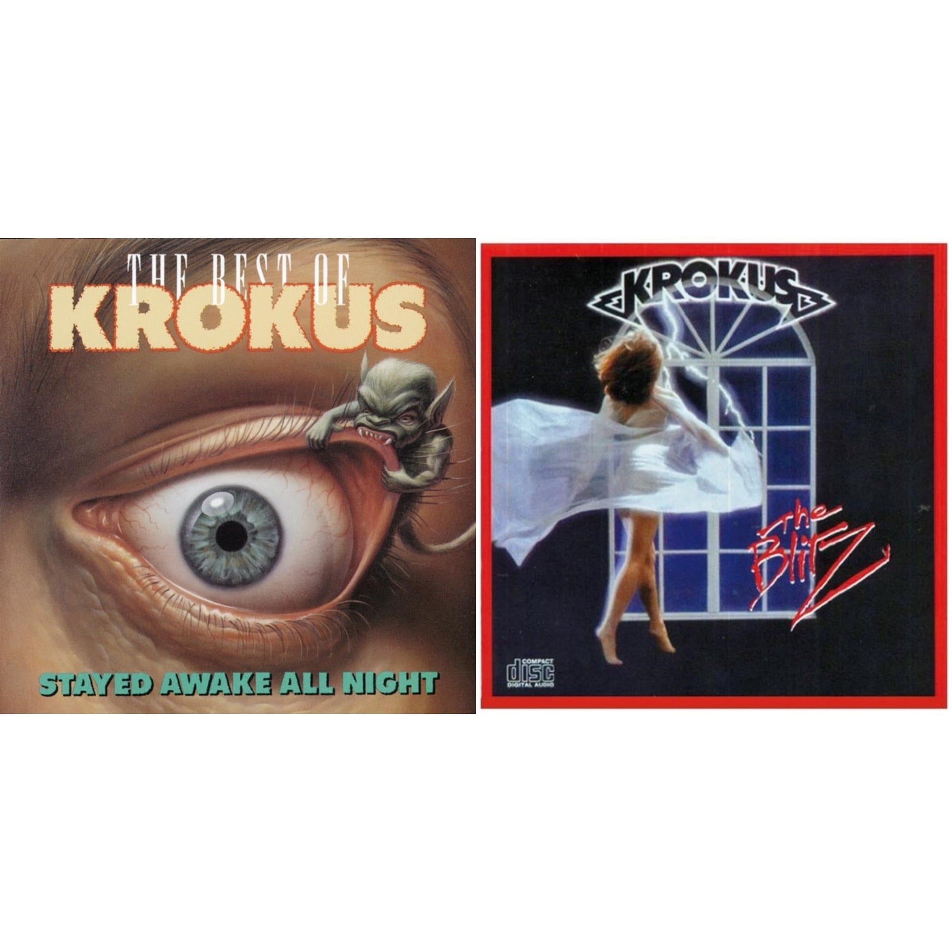 Krokus - Blitz & Stayed Awake All Night - CD Bundle
