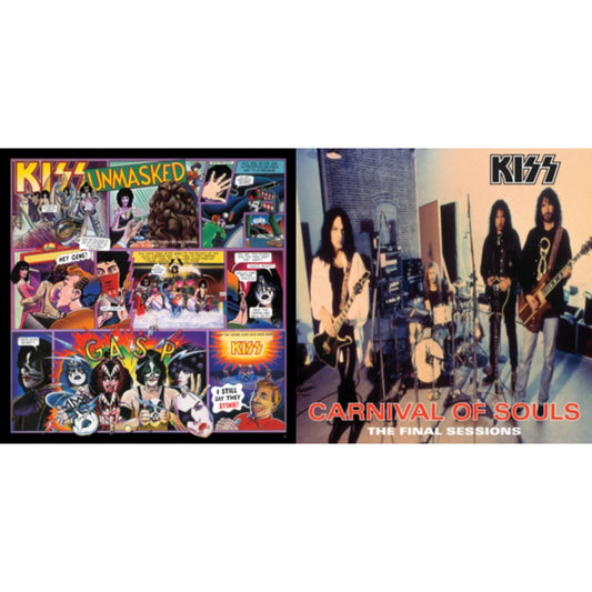 Kiss - Unmasked & Carnival Of Souls - LP Vinyl Bundle
