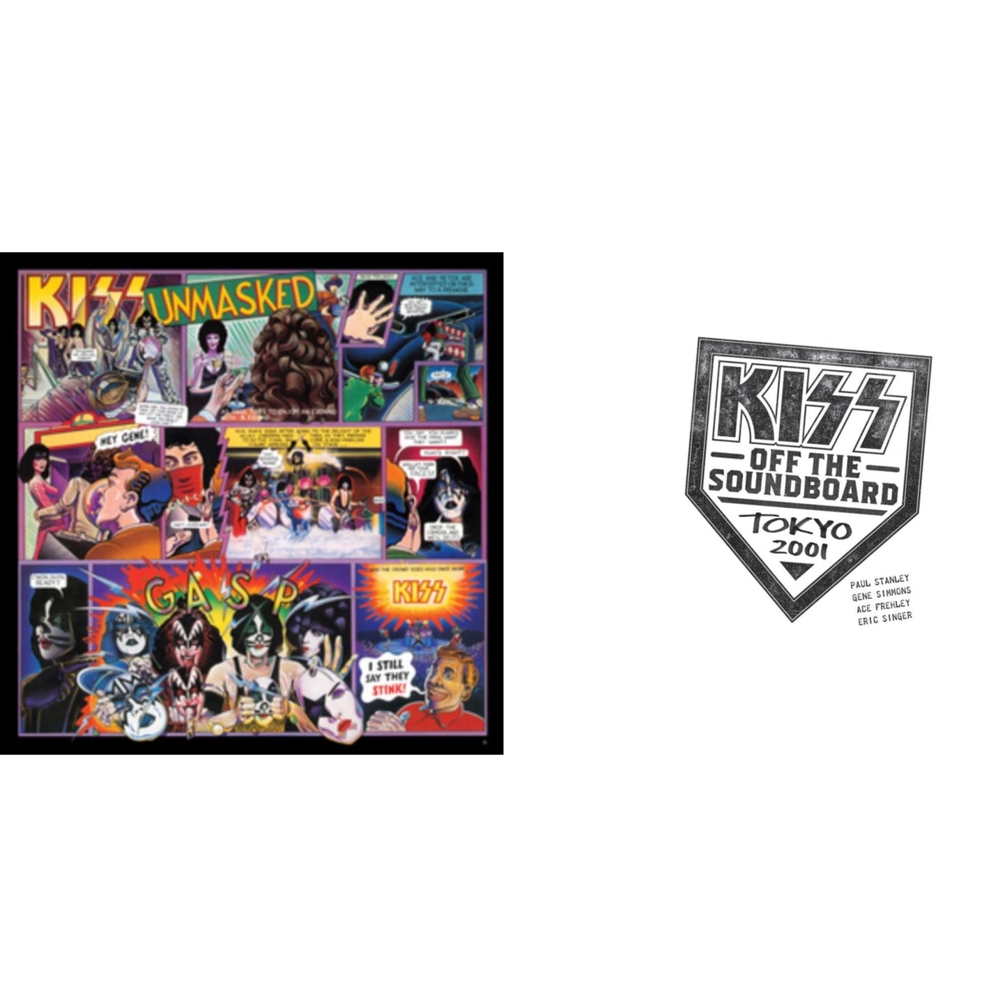 Kiss - Kiss Off The Soundboard: Tokyo 2001 (3LP) & Unmasked