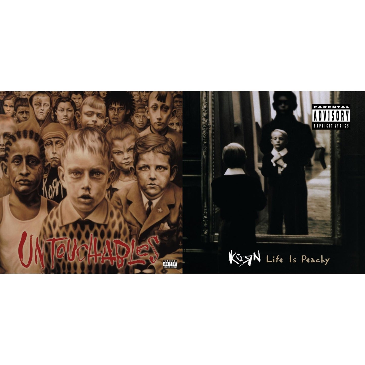 Korn - Untouchables & Life Is Peachy - CD Bundle