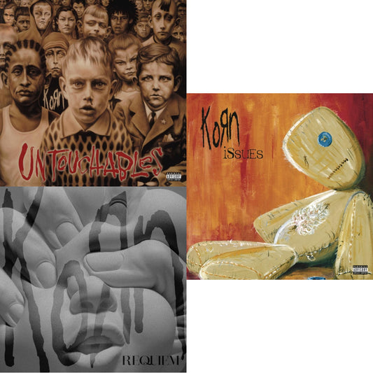 Korn - Issues (X) (2LP/140G) & Untouchables (X) (2LP/140G) & Requiem
