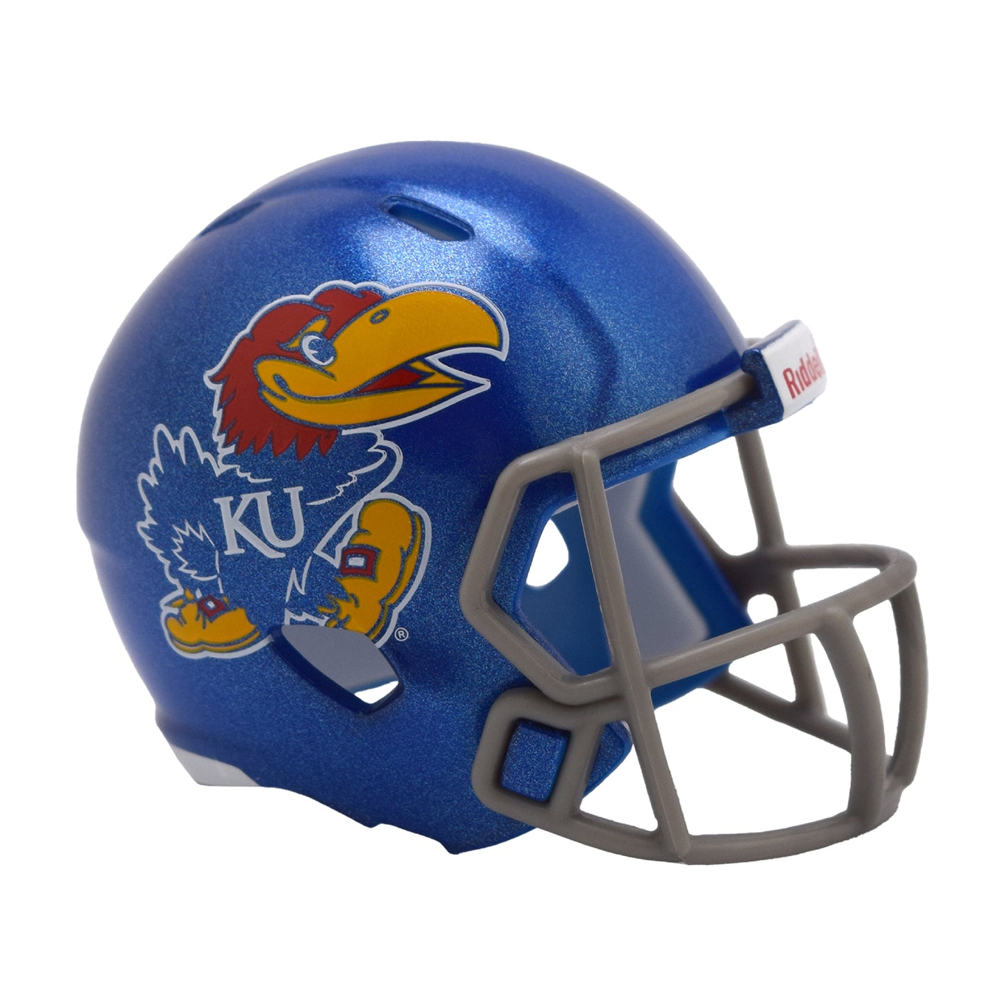 Kansas Jayhawks Riddell Speed Pocket Pro Football Helmet